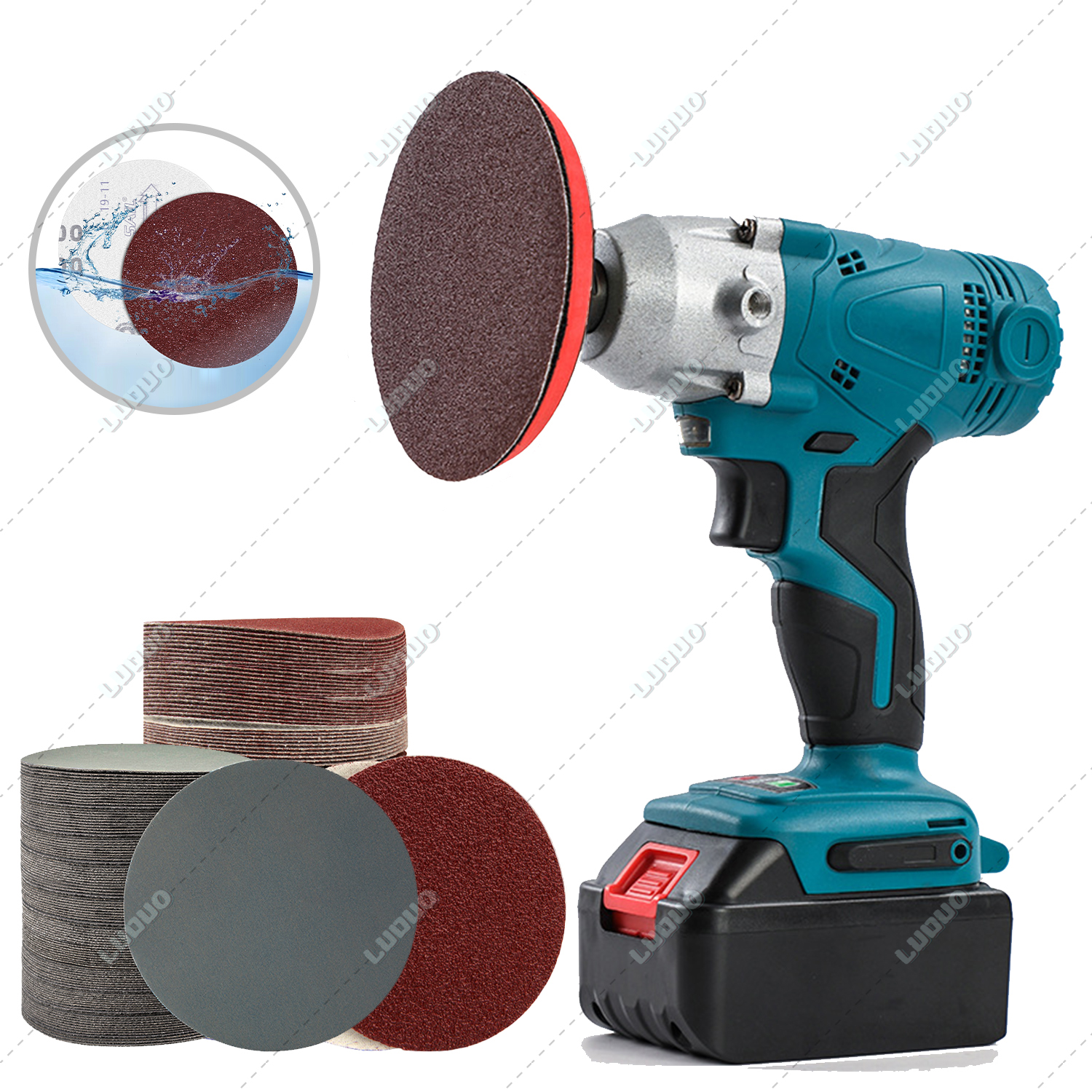 Wet Sanding Sheet Dry Polishin - огляд і ціна Interior Detailing Kit