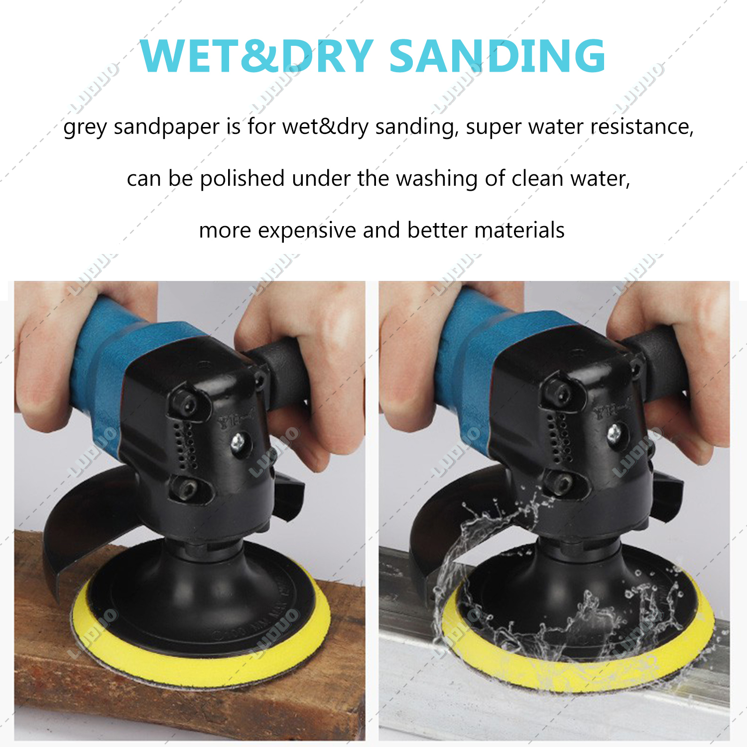 Wet Sanding Sheet Dry Polishin - огляд і ціна Interior Detailing Kit
