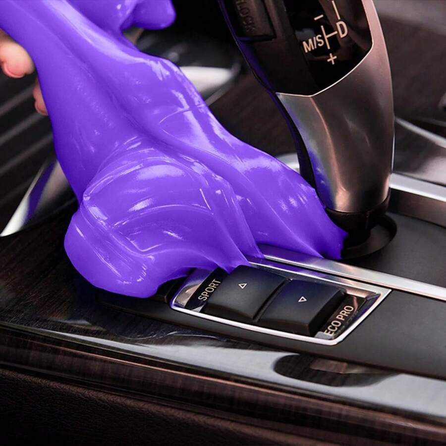 Purple Car Cleaning Gel Putty, - огляд і ціна Dirt Brush Interior