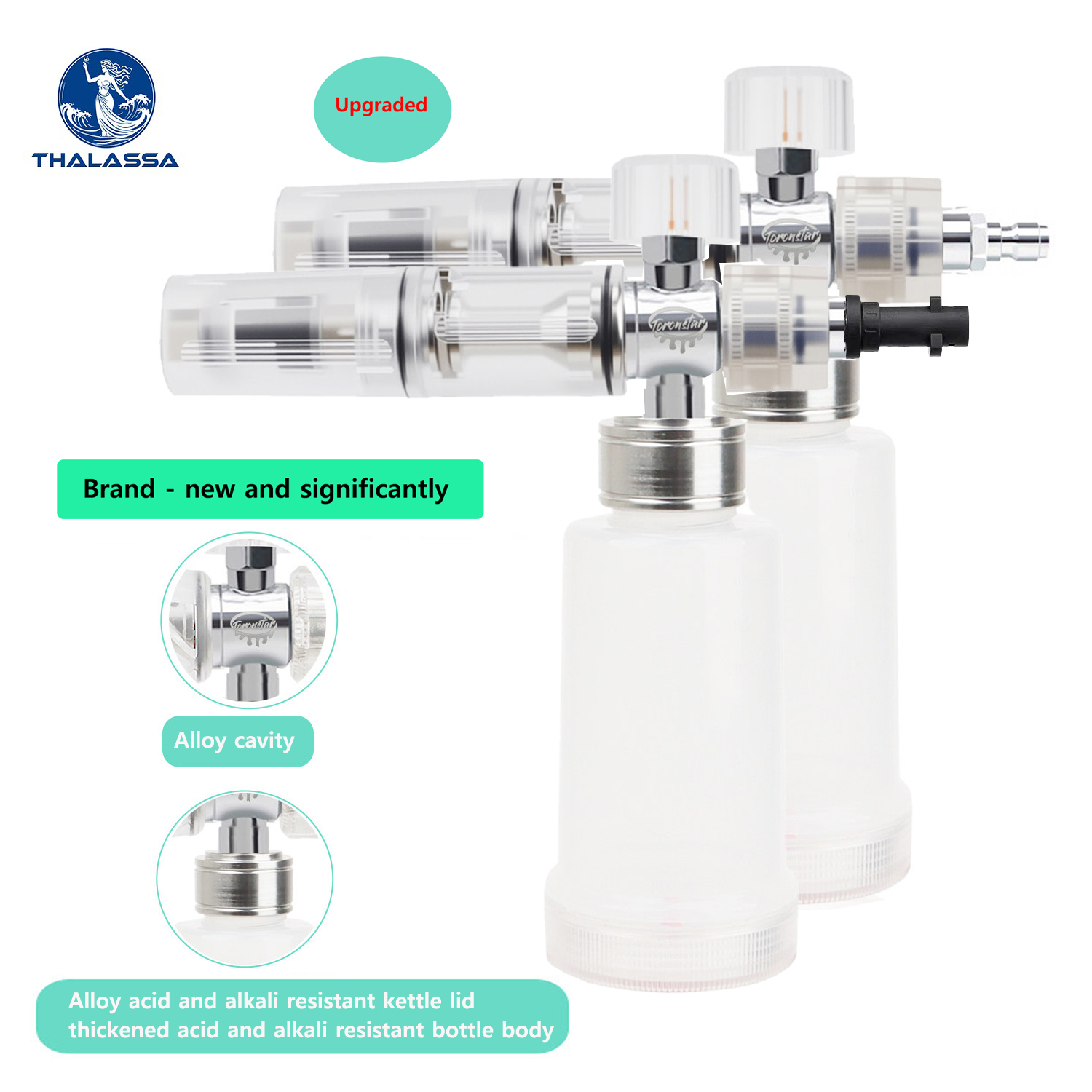 Foam Spray Gun Adjustable 100m - огляд і ціна Pressure Washer Foam Gun