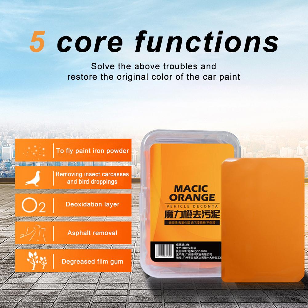 Magic Orange Car Wash Clay Bar - огляд і ціна Clay Bar Lubricant
