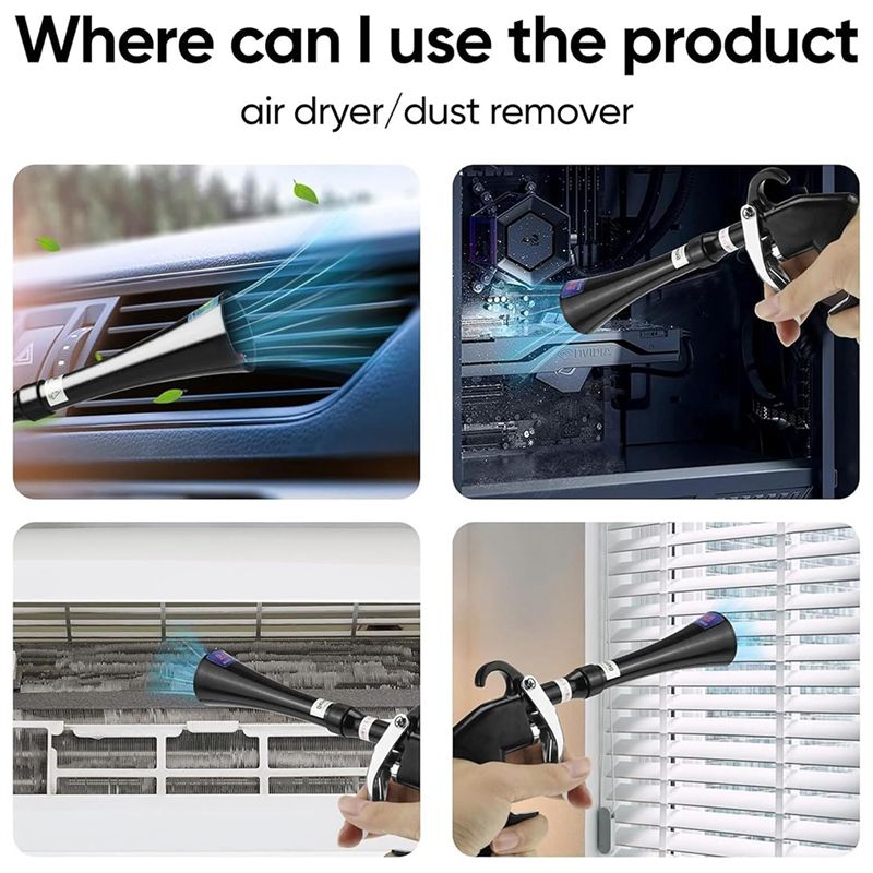 Tornado Car Cleaning-Gun, Air  - огляд і ціна Dryer Car Blower