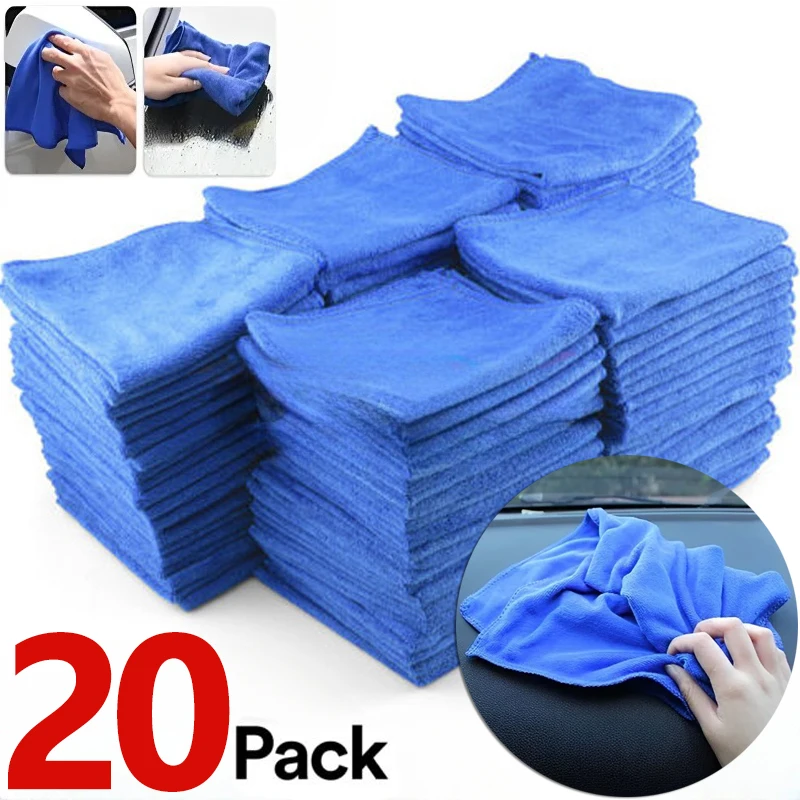 10/20Pcs Microfiber Towels Car - огляд і ціна Microfiber Towel Detailing