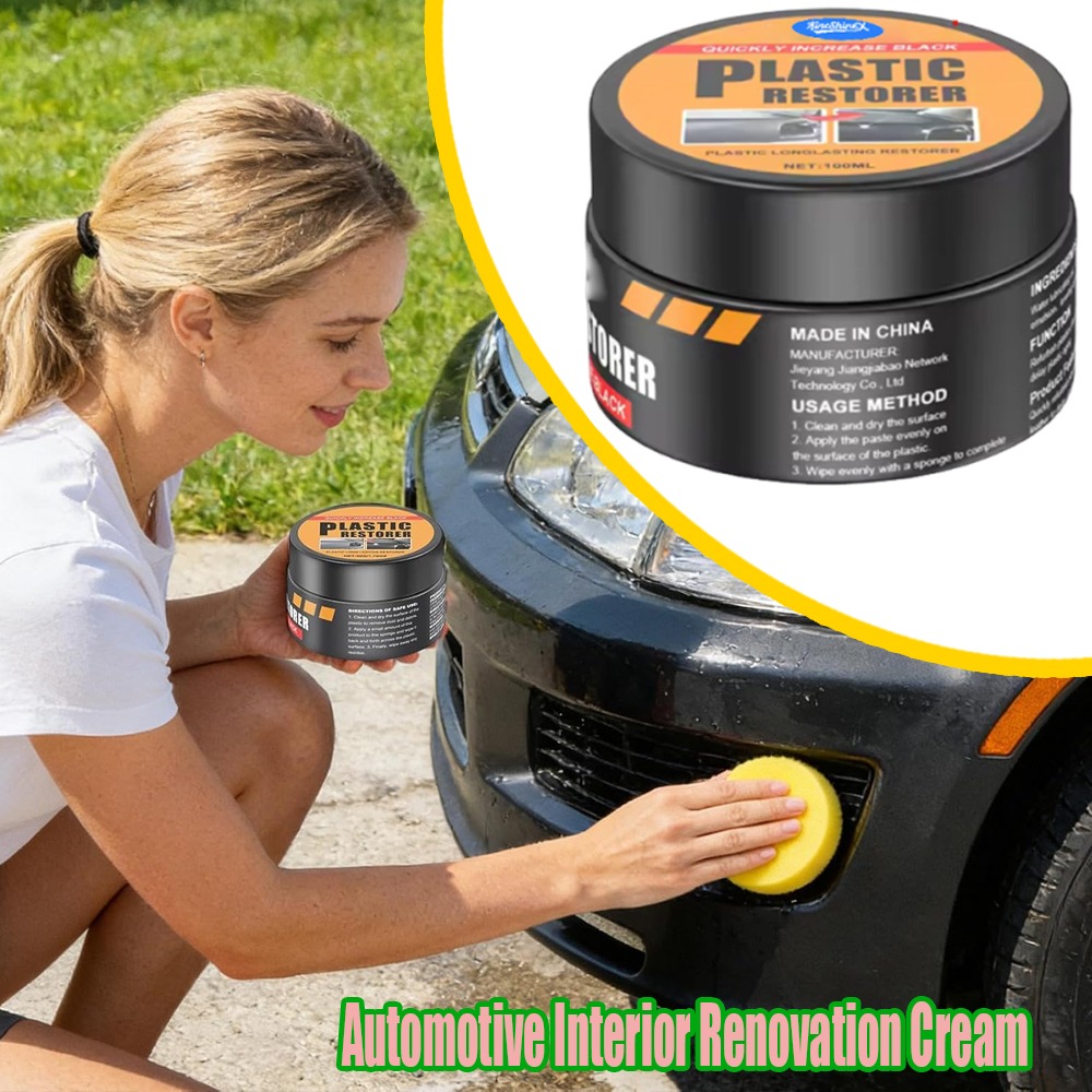 Leather Restorer And Black Pla - огляд і ціна Leather Cleaner Interior