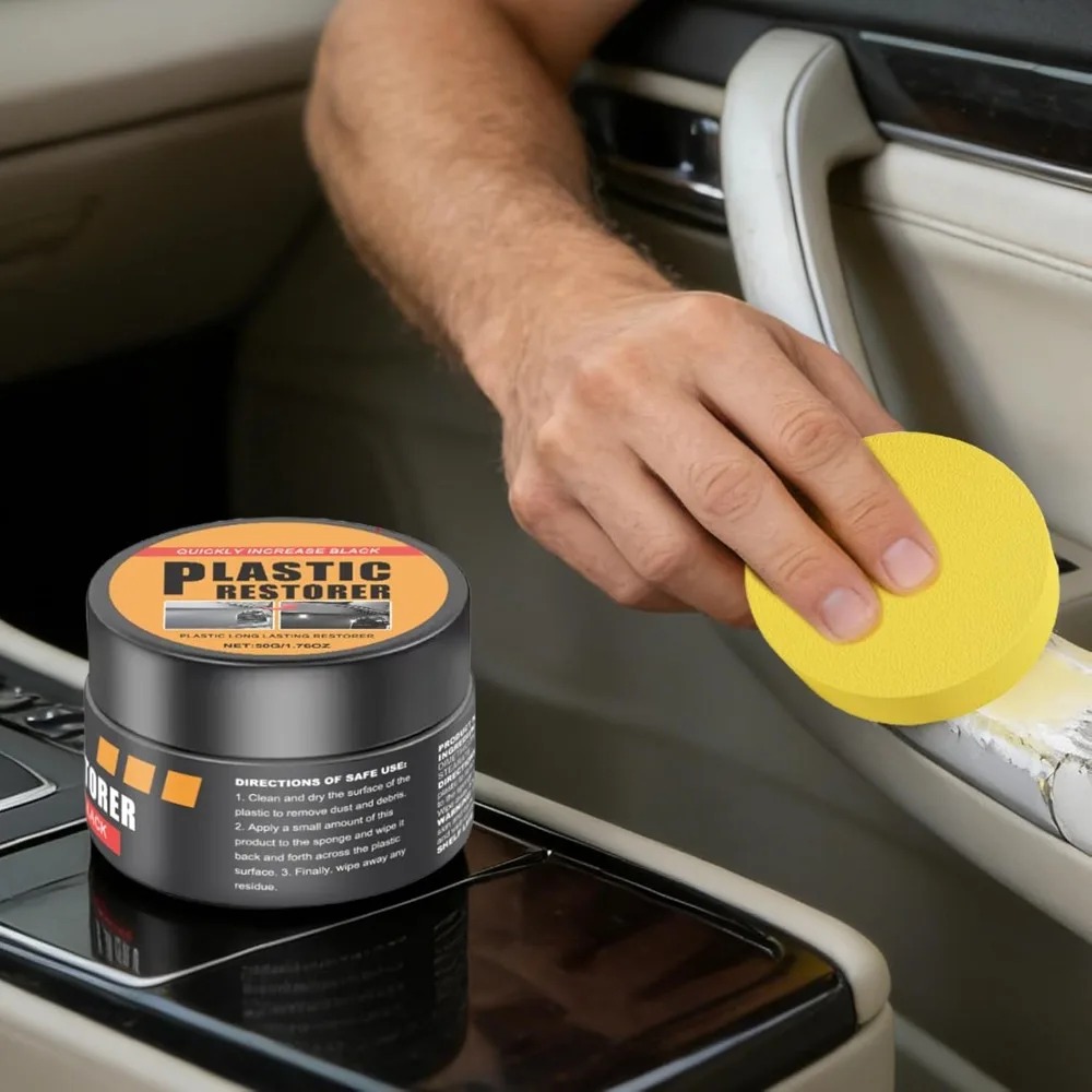 Leather Restorer And Black Pla - огляд і ціна Leather Cleaner Interior