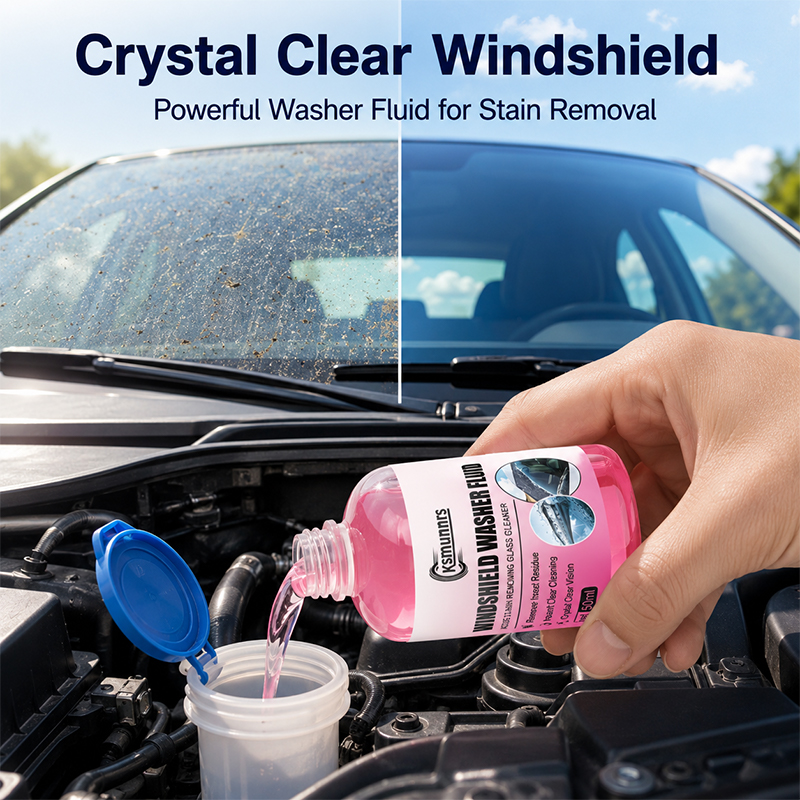 Car Glass Coating Washer Fluid - огляд і ціна Glass Cleaner Streak