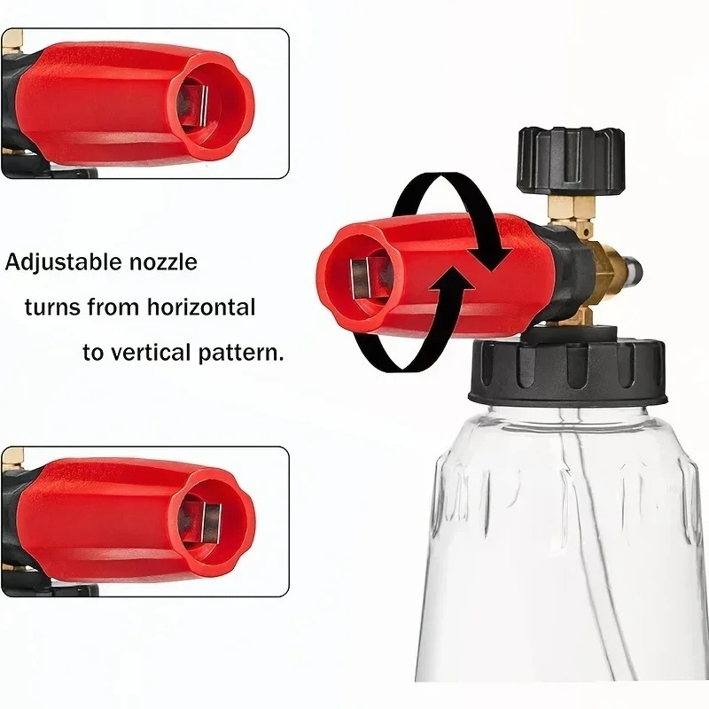 Adjustable Snow Foam Lance 1L  - огляд і ціна Pressure Washer Foam Gun