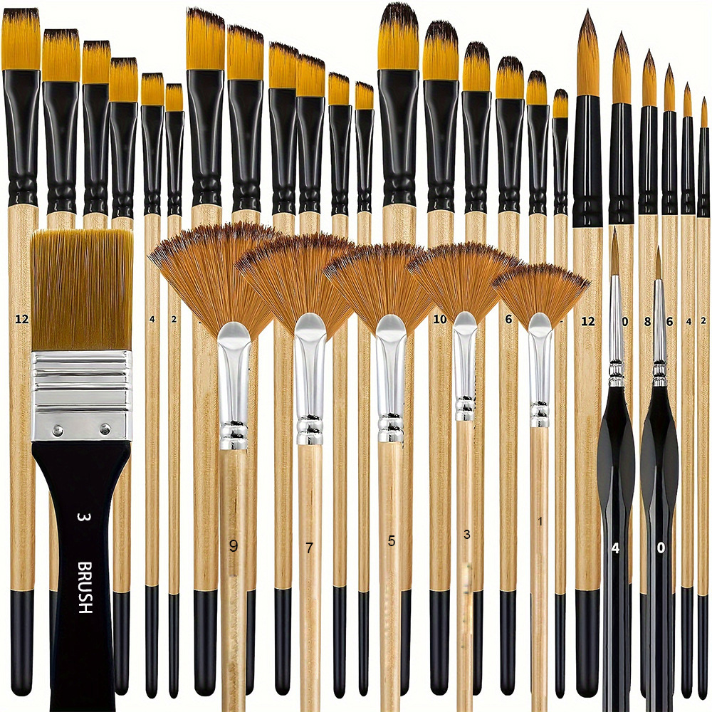 32Pcs/pack Paint Brush Set For - огляд і ціна Detailing Brush Set