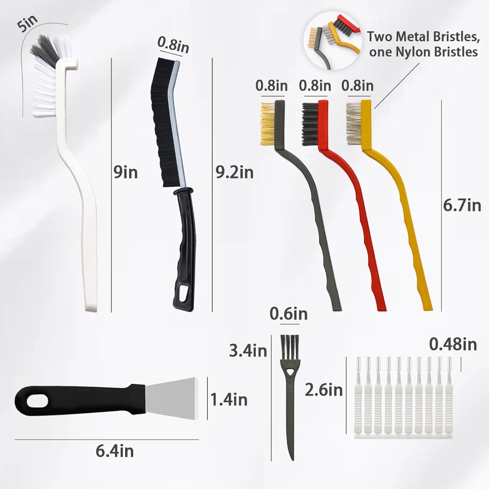 20-Piece Crevice Cleaning Brus - огляд і ціна Car Cleaning Brush