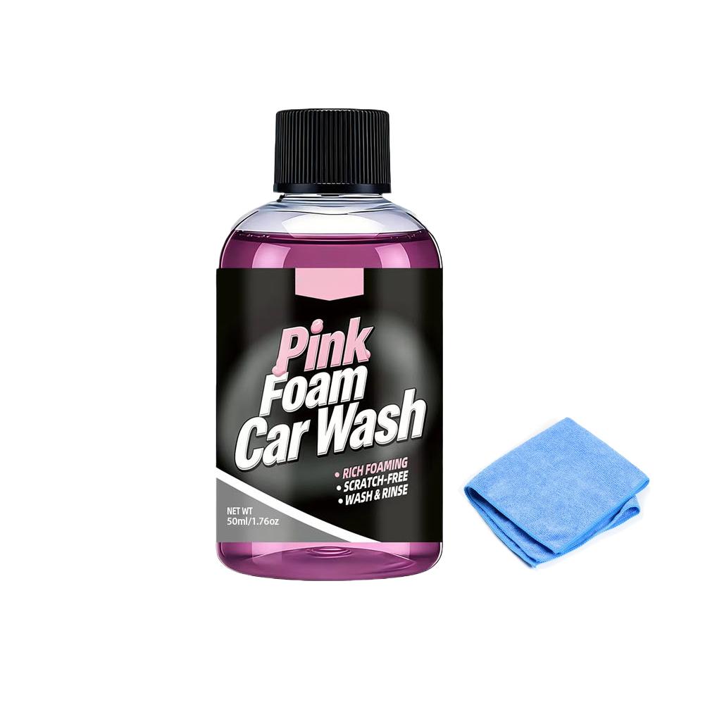 50ml Foam Car Wash Liquid Rich - огляд і ціна Microfiber Towel Detailing