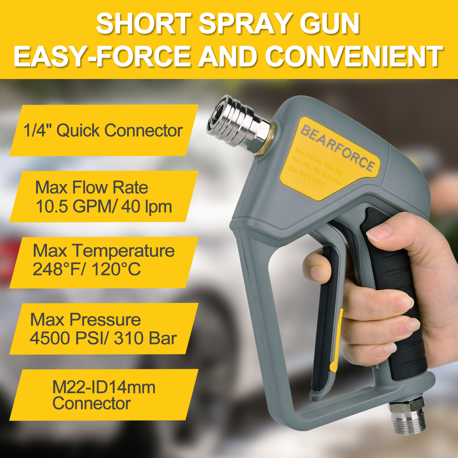 BEAR FORCE Pressure Washer Spr - огляд і ціна Pressure Washer Foam Gun