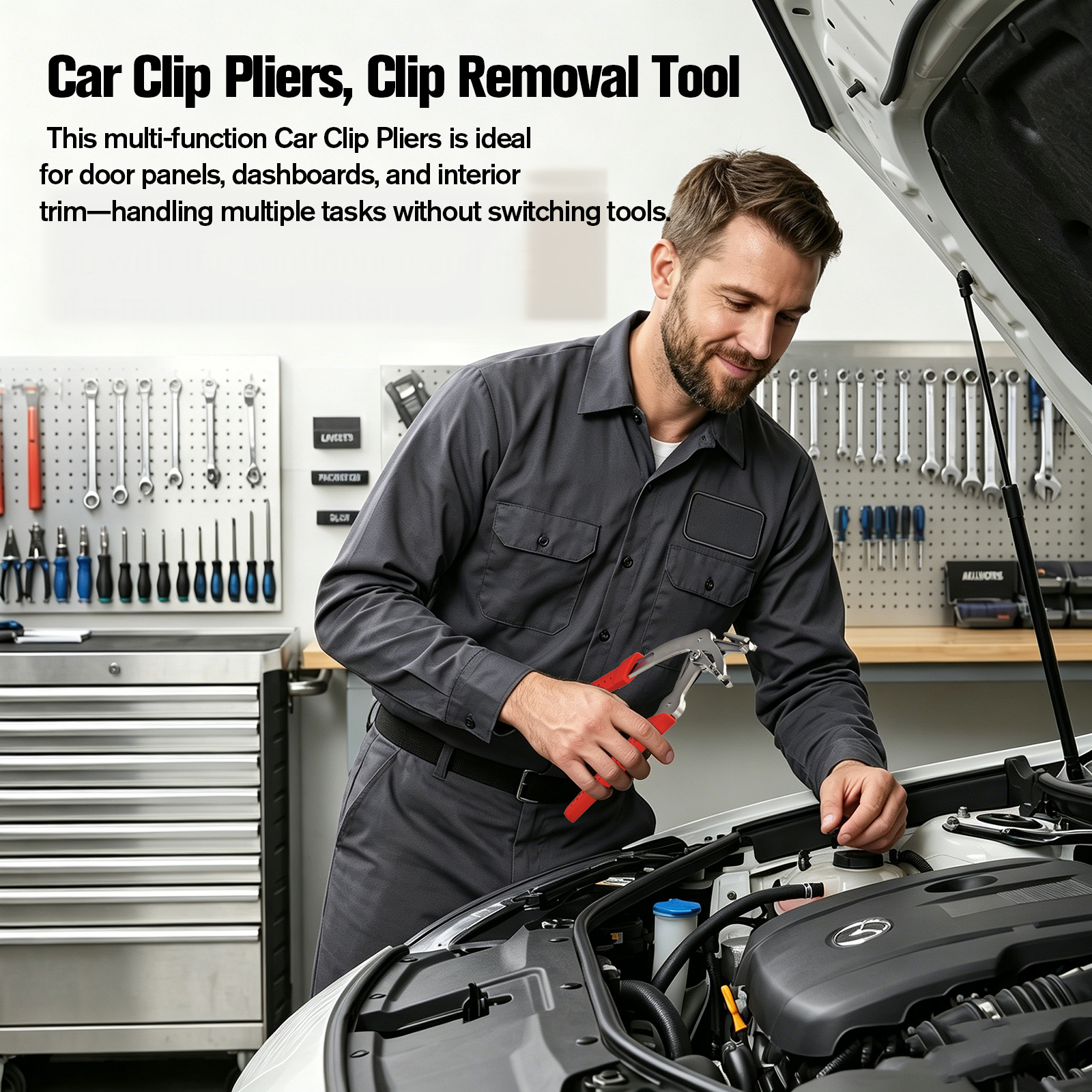 Car Clip Pliers with 40PCS Aut - огляд і ціна Trim Restorer Plastic
