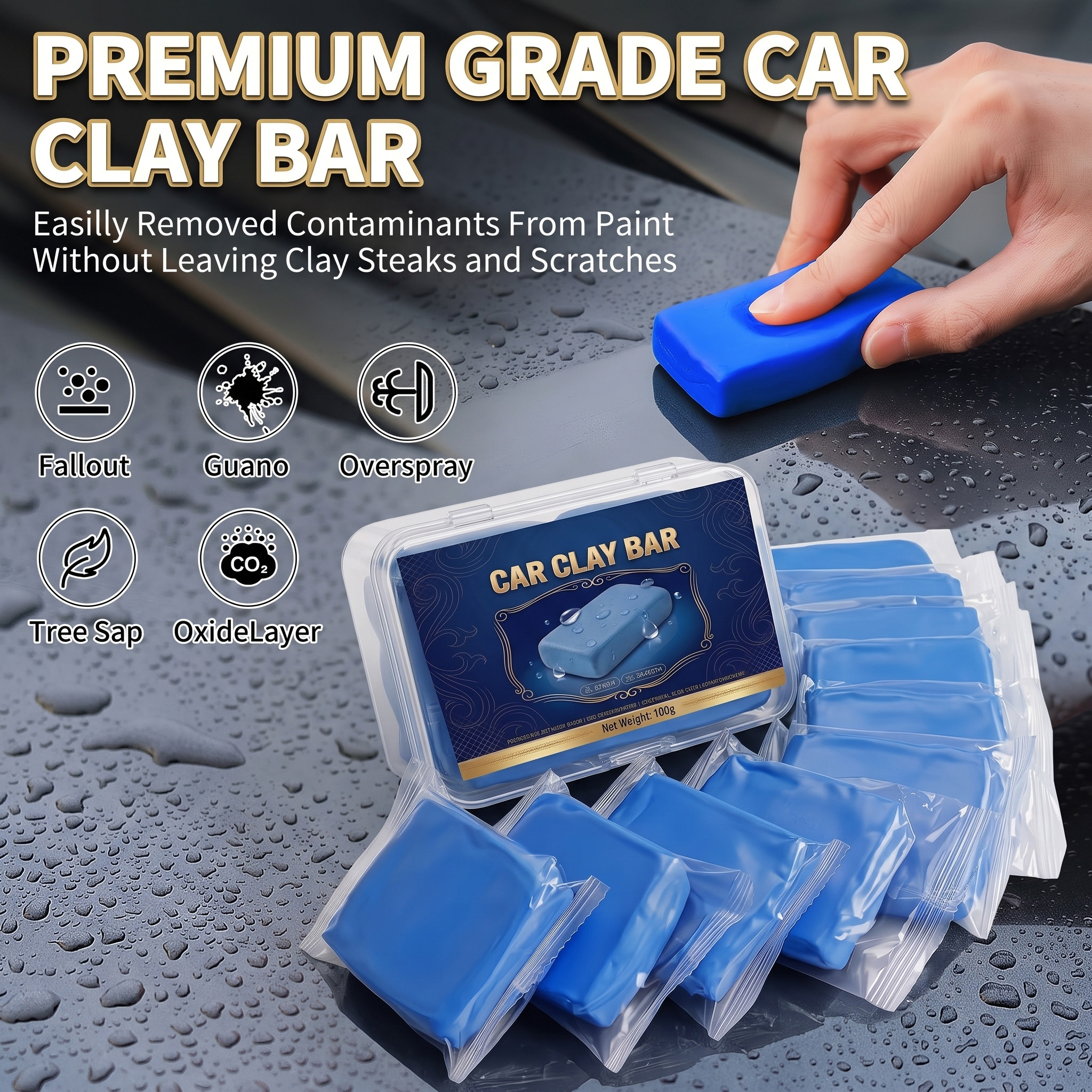 Professional Car Clay Bar for  - огляд і ціна Clay Bar Lubricant